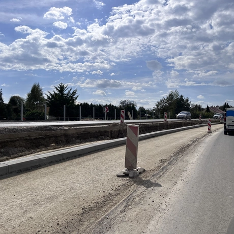 Rozbudowa drogi z Rzeszowa do Jasionki [wrzesień 2023] - fot 5